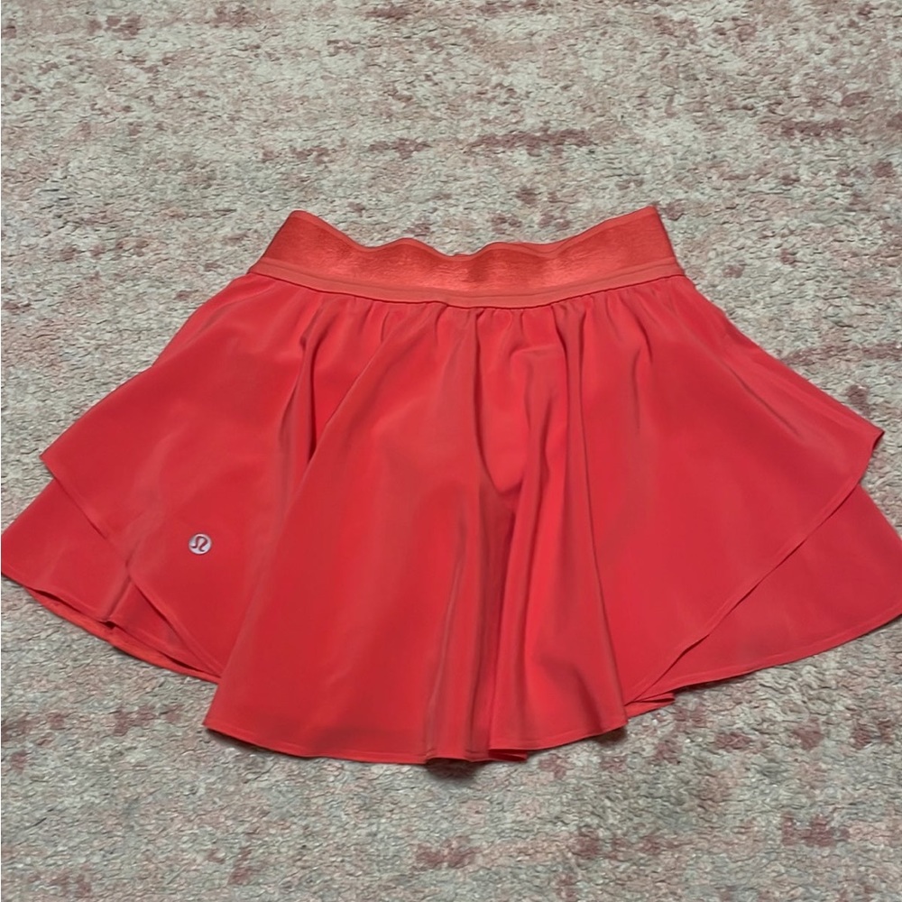 Lululemon court rival skirt size 2